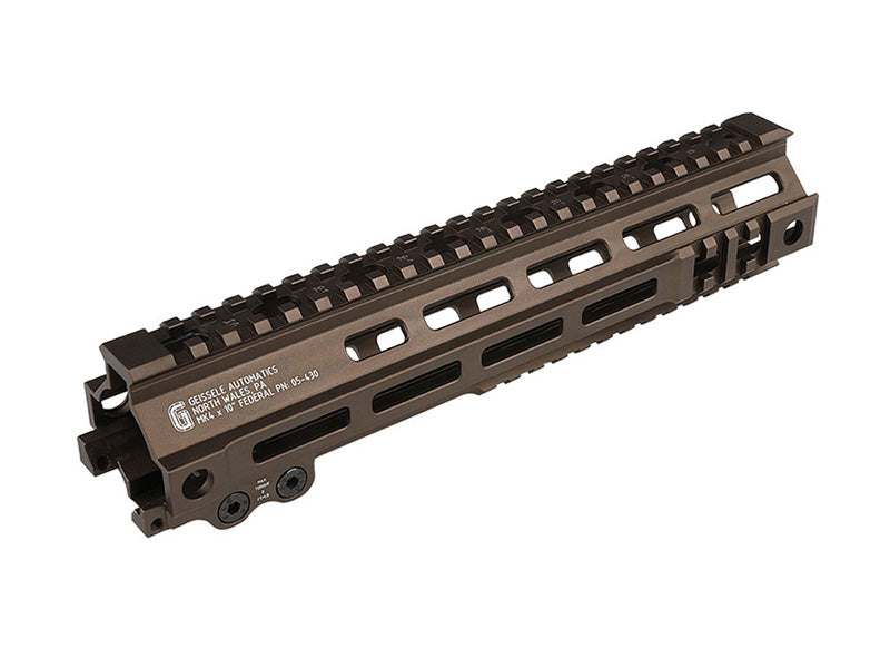Z-Parts Geissele Mk4 10 inch M-LOK Handguard For GHK M4 GBB Series DDC