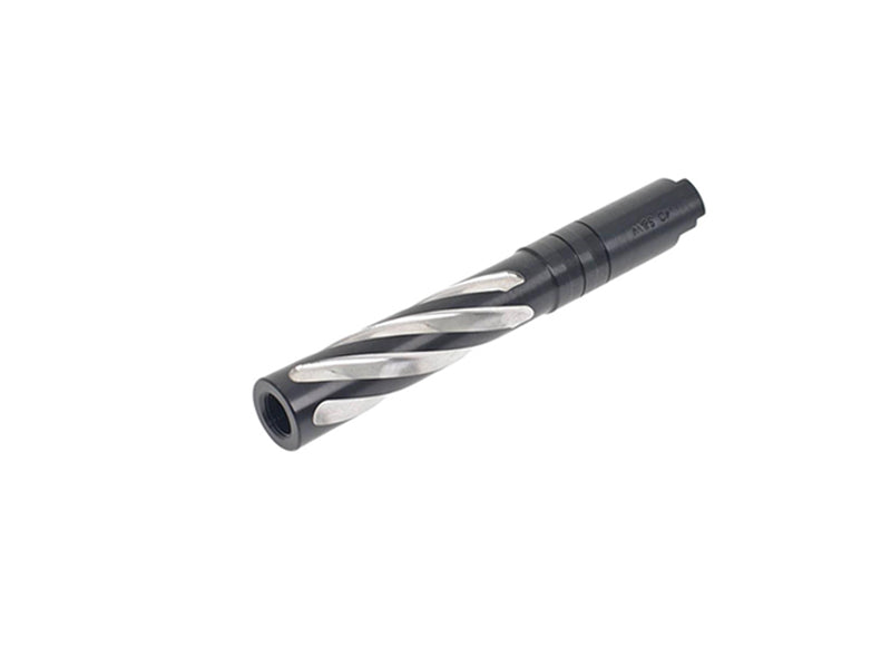 COWCOW Technology Tornado 5.1 Threaded Outer Barrel Black .40 Marking