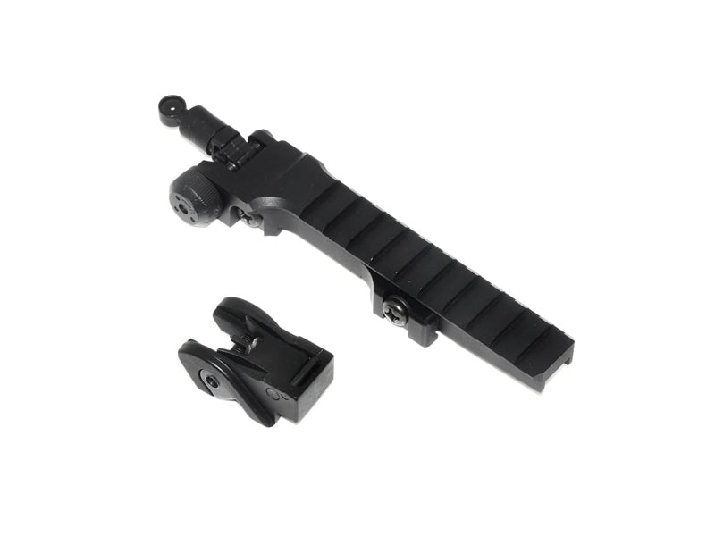 Bell KAC Style Flip-Up Sight Rail Set For G36 Series AEG GBB Rifles