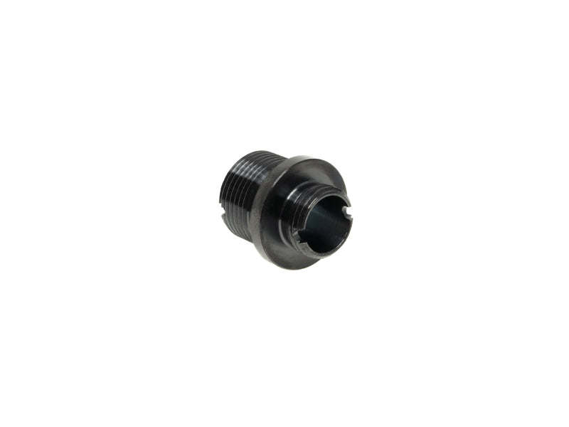 COWCOW Technology A01 Silencer Adapter Black 11mm CW to 14mm CCW Silver