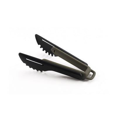 AWADA outdoor camping portable folding 3 tableware kitchen utensils soup spoon fish shovel rice spoon
