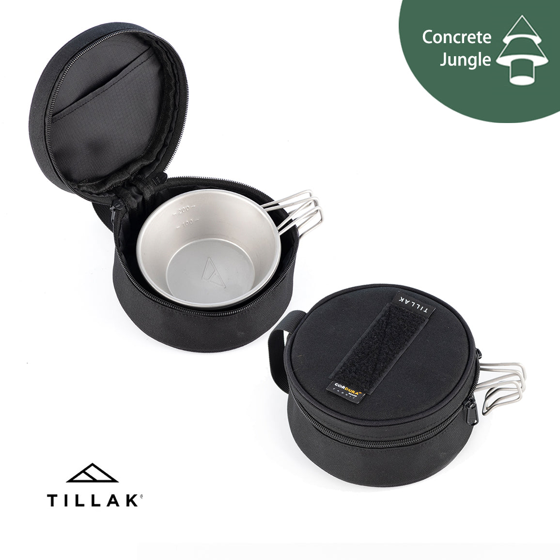 Tillak outdoor camping picnic can hang the Sherah bowl storage bag bowl bag Sherah Cup