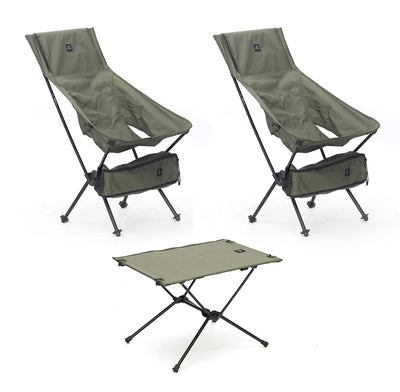 Tillak black blackened outdoor camping folding chair helinox same folding table egg roll table