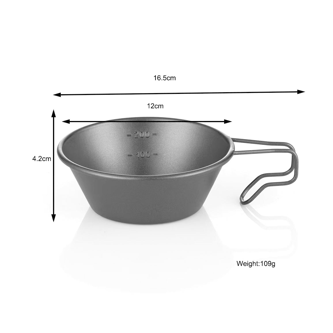Tillak outdoor camping picnic can hang the Sherah bowl storage bag bowl bag Sherah Cup
