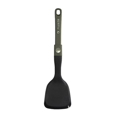 AWADA outdoor camping portable folding 3 tableware kitchen utensils soup spoon fish shovel rice spoon