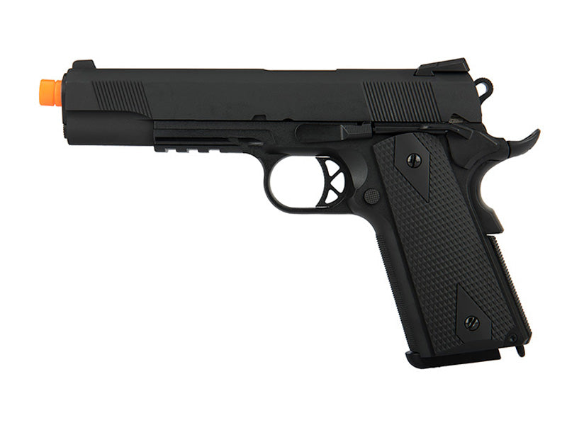 WE-Tech Full Metal 1911 Kimber Airsoft GBB Pistol with Railed