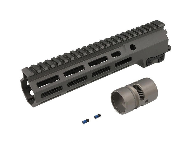 Z-Parts GHK Mk16 9.3" Handguard For GHK M4 GBBr Midnight Green