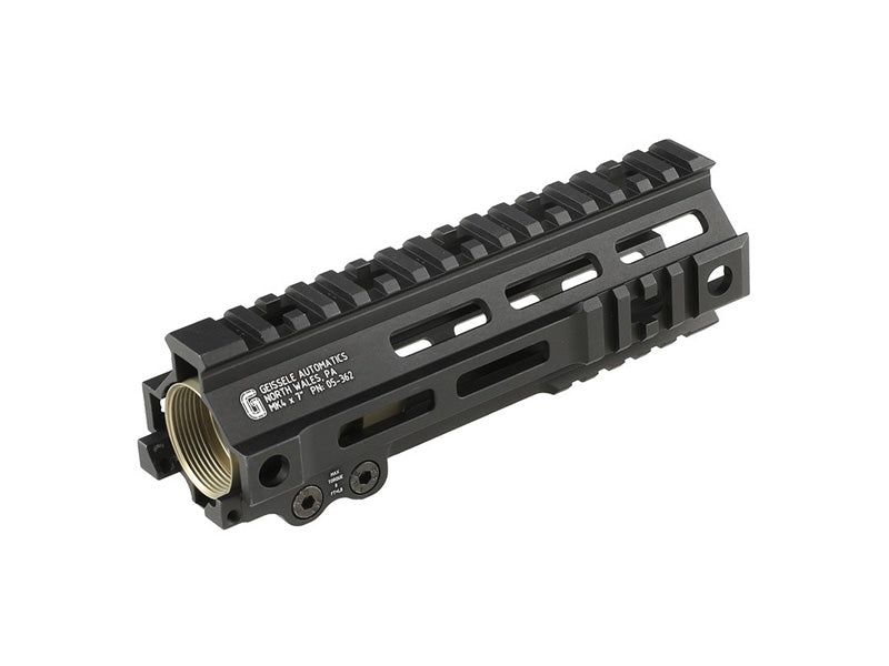 Z-Parts Geissele Mk4 7inch M-LOK Handguard For GHK M4 GBB Series Black