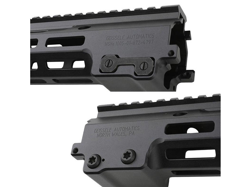 Z-Parts 13.5 inch Mk16 Handguard For GHK M4 GBB Rifle Black