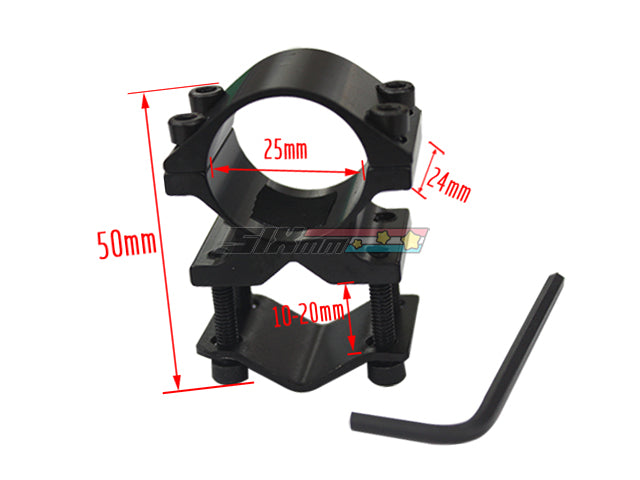 [MadDog] M4 XM177 M73 Outer Barrel extended Flashlight Mount