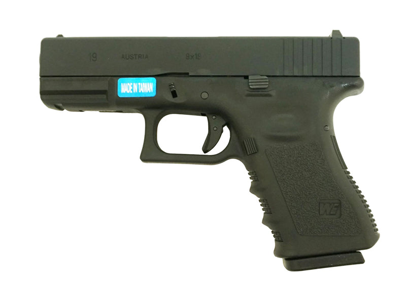 WE-Tech G003A Full Metal Side Model 19 GBB Pistol Gen 3