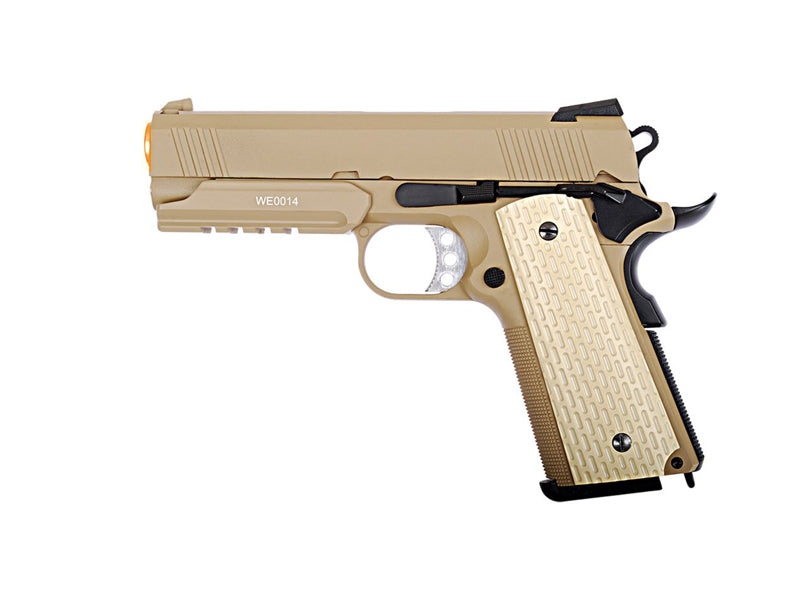 WE-Tech 4.3 1911 Desert warrior GBB Pistol 