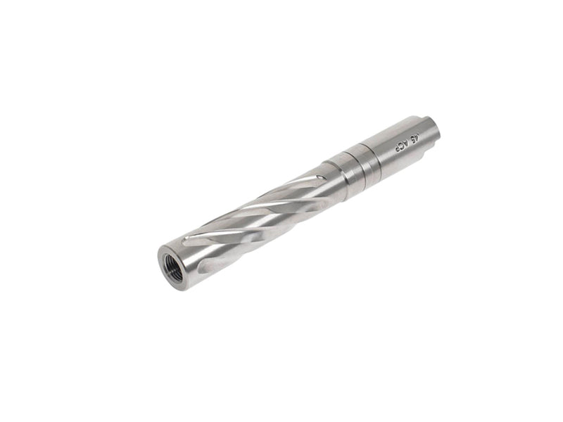 COWCOW Technology Tornado 5.1 Threaded Outer Barrel Silver .45 marking