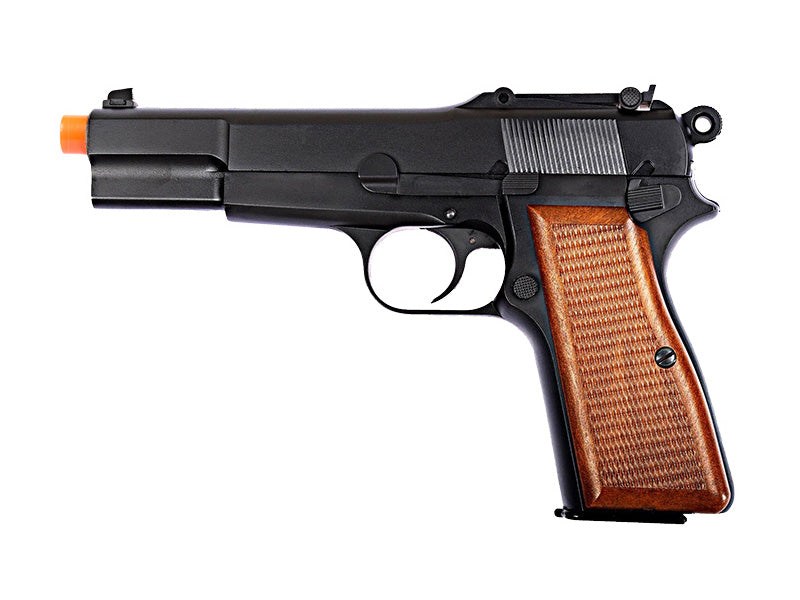 WE-Tech B001 Full Metal Hi-Power Browning M1935 GBB  Pistol