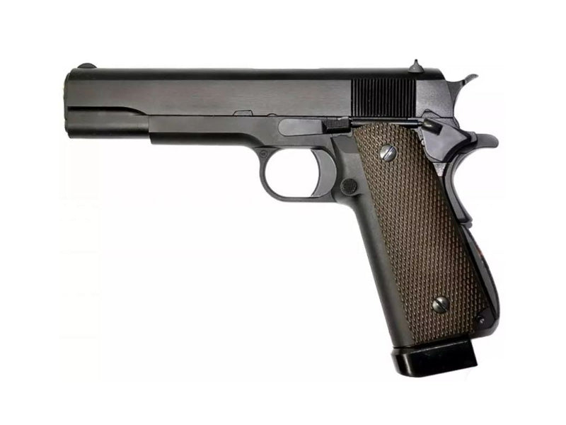 WE-Tech M1911 Government GBB Pistol with HI CAPA 4.3 Magazine