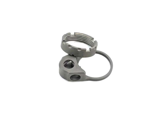 BJTAC M4 GBBR QD Sling Plate FCS Style Grey