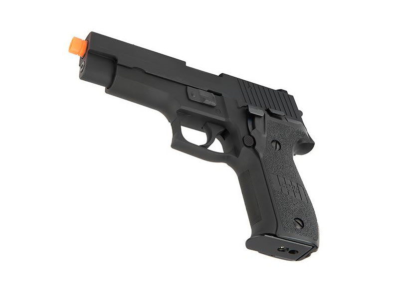 WE-Tech F226 Gas Blowback Airsoft Pistol with Railed Version