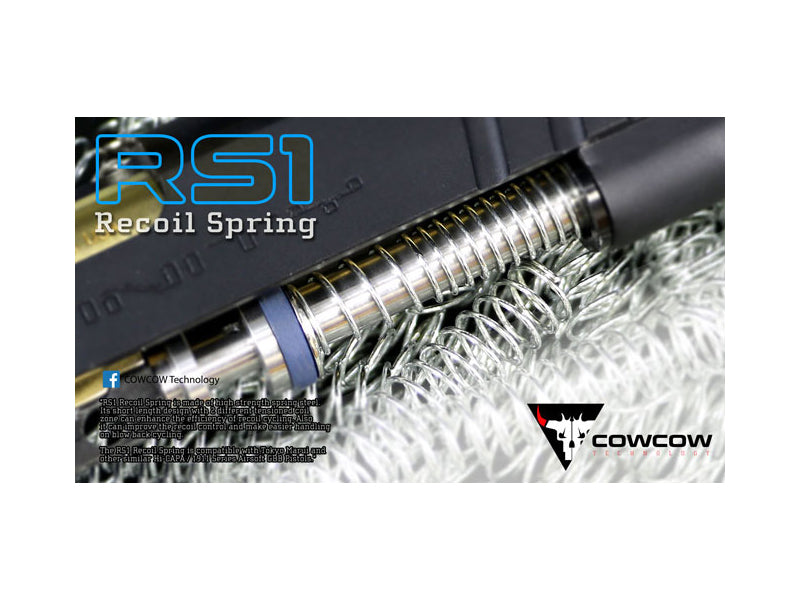 COWCOW Technology RS1 Reocil Spring For Tokyo Marui Hi-Capa GBB Series