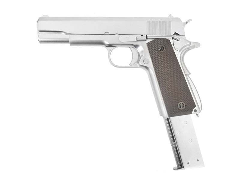 WE-Tech 1911 US Government Full Metal GBB Pistol with Brown Grip