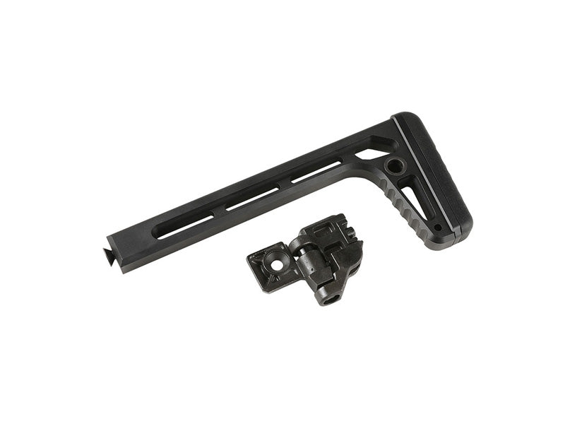 5KU CNC Aluminium Folding Stock For MCX / M1913 Rail Adapter Black