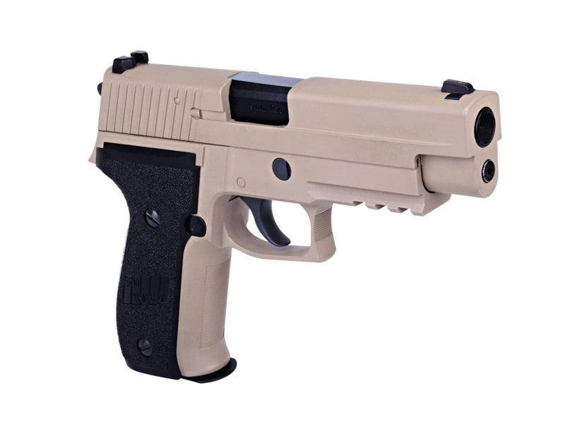 WE-Tech F003 Fully metal F226 MK25 Railed Airsoft GBB Pistol 