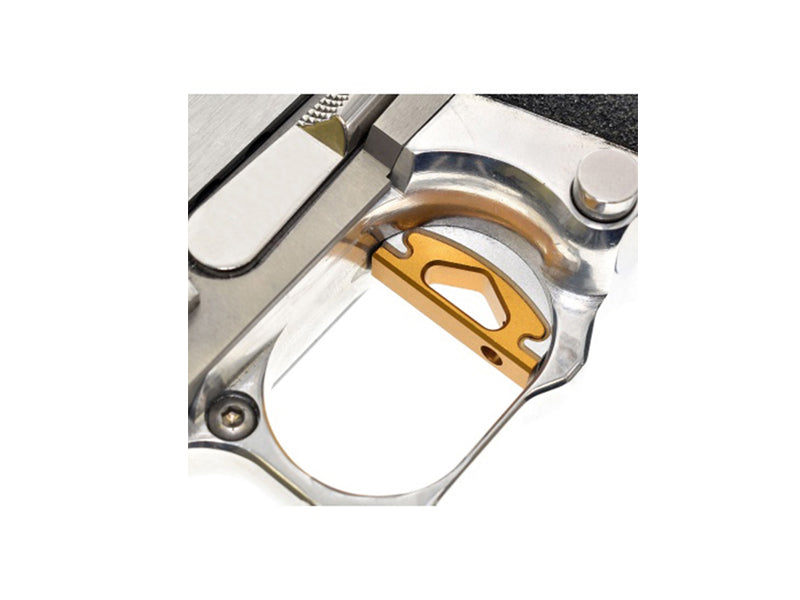 COWCOW Technology Modular Trigger Shoe D Gold For Tokyo Marui HI CAPA GBB Series