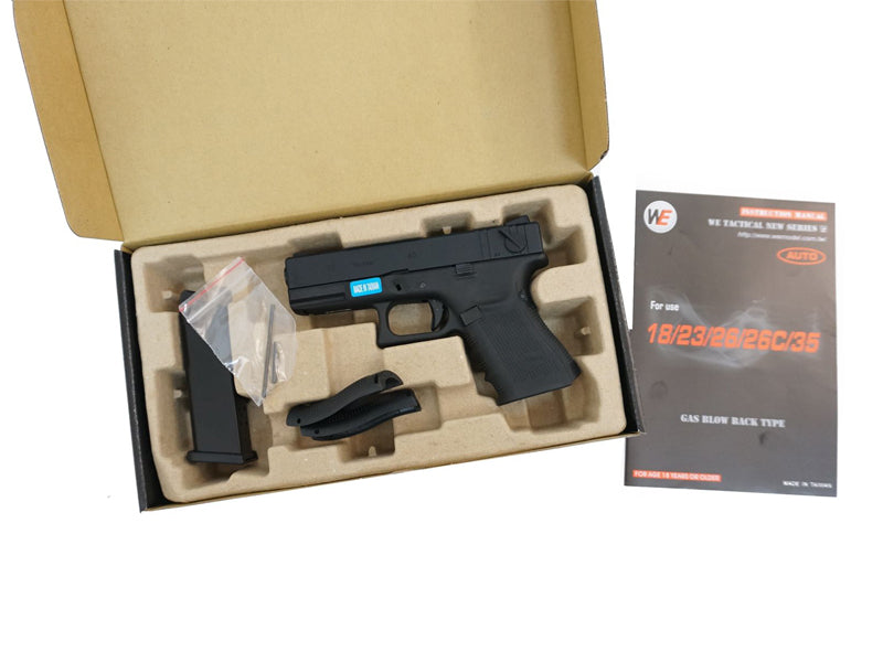 WE-Tech G004B Full Metal Side Clock G23 Fully/Semi Auto GBB Pistol Gen4