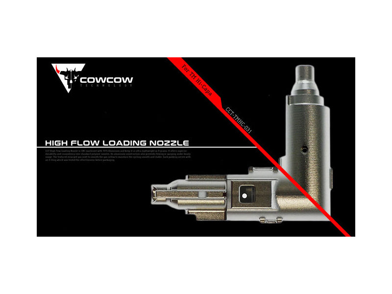 COWCOW Technology High Flow Loading Nozzle For Tokyo Marui Hi-Capa GBB Series