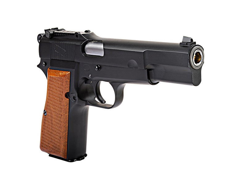 WE-Tech B001 Full Metal Hi-Power Browning M1935 GBB  Pistol