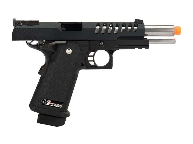 WE-Tech H016 HI CAPA 14 Hole Hyper Spped Full Metal GBB Pistol