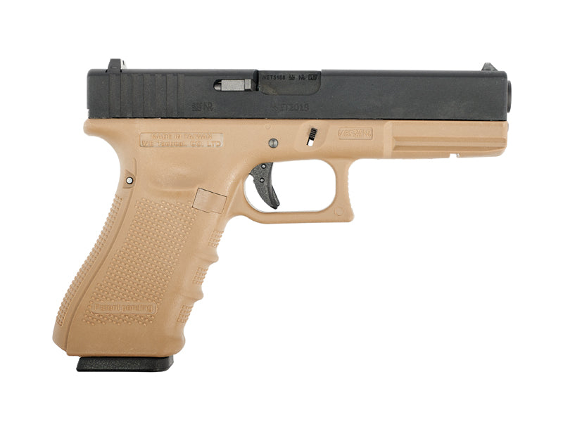 WE-Tech Model 17 GBB Pistol Gun Gen.4 Tan