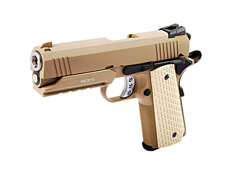 WE-Tech 4.3 1911 Desert warrior GBB Pistol 