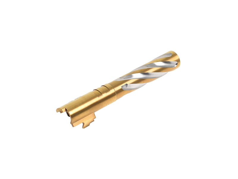 COWCOW Technology Tornado 5.1 Threaded Outer Barrel Gold .40 Marking