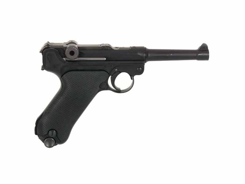 WE-Tech Full Metal Luger P08 4inch GBB Pistol Short Version