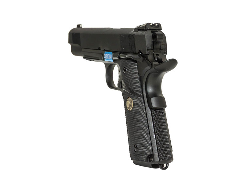 WE-Tech Full Metal 1911 MEU Airsoft GBB Pistol With Rubber Grip Railed Version