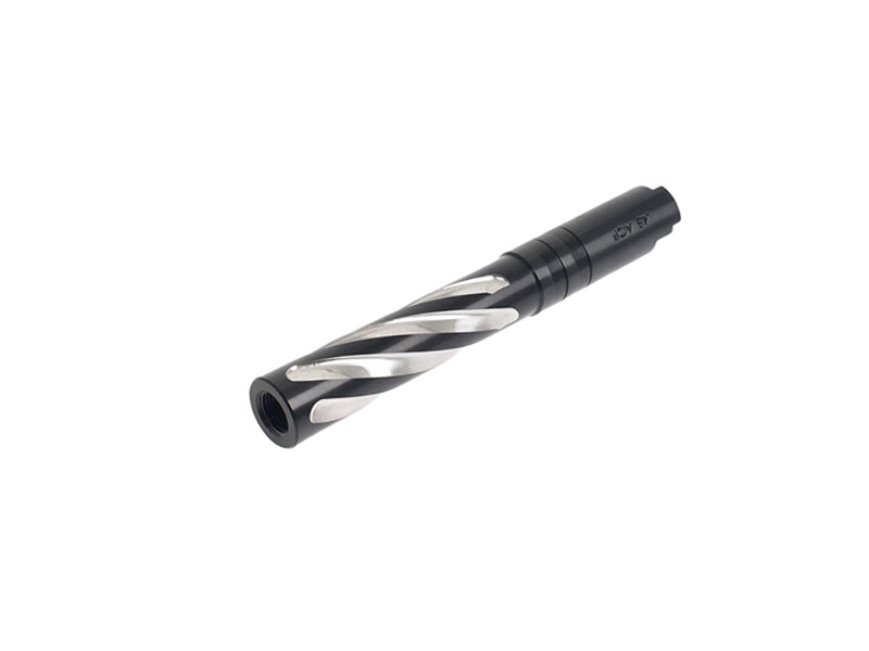 COWCOW Technology Tornado 5.1 Threaded Outer Barrel Black .45 marking