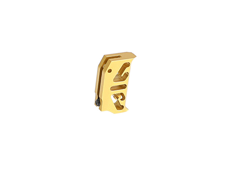 COWCOW Technology Aluminum Trigger T2 Gold For Tokyo Marui Hi-Capa & 1911 GBB