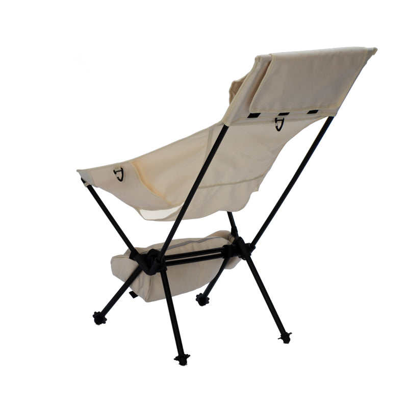 Tillak outdoor camping Farmer Camp off-white lightweight high-back Nordisk same moon chair folding chair