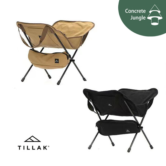 Tillak outdoor camping firewood bag with the same firewood rack