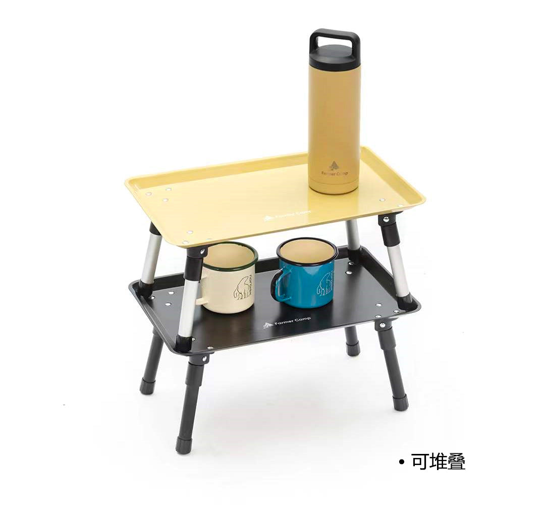 Tillak outdoor camping Farmer Camp mini small table can be stacked folding table logos with the same paragraph