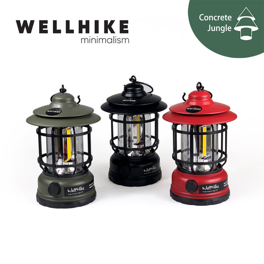 wellhike American retro 3 outdoor camping LED outdoor horse lamp North state with the same camp lamp tent lamp