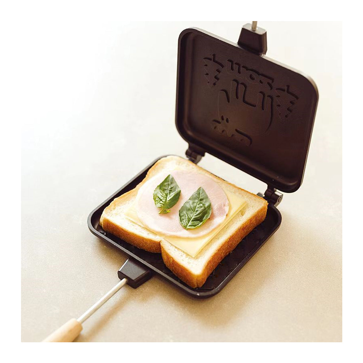 Moz Sandwich DIY Baking Pan with Grilling Clip