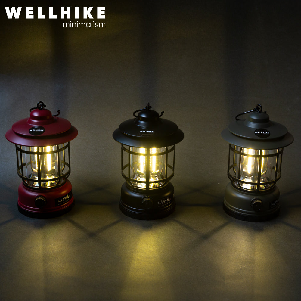 wellhike American retro 3 outdoor camping LED outdoor horse lamp North state with the same camp lamp tent lamp