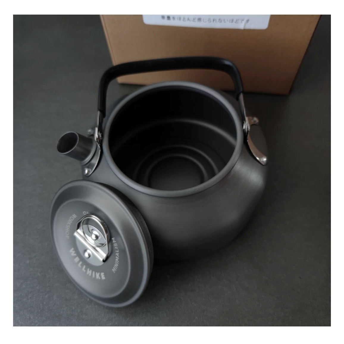 Wellhike exports to Japan outdoor camping 3 kettle frying pan stew pot set three-piece set