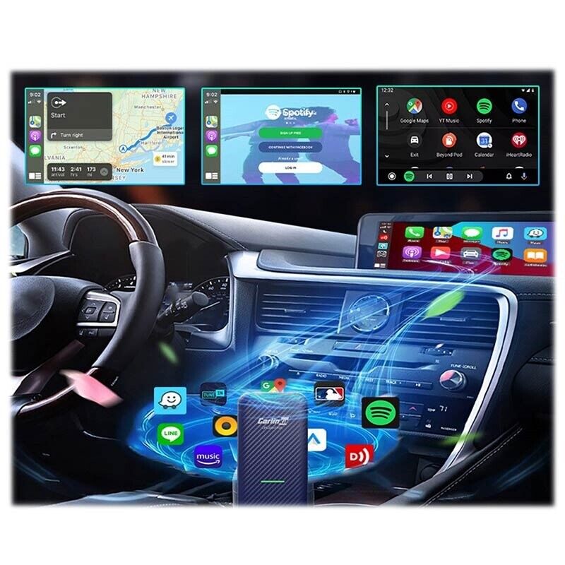 CARLINKIT 4.0 CPC200-CP2A WIRELESS CARPLAY / ANDROID AUTO ADAPTER